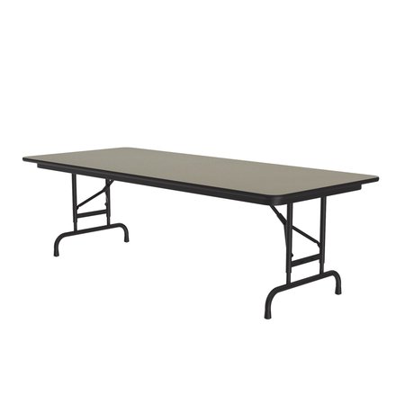 CFA Adjustable HPL Folding Tables 30x72 Savannah Sand